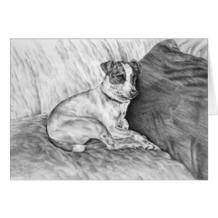 Dessin de chien de Jack Russell Terrier par le