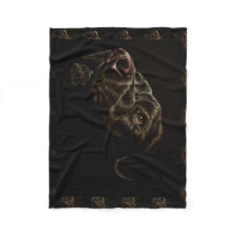 Dessin de chien noir sur la couverture