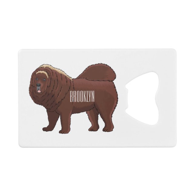 dessin de Chien Tibétain Mastiff (Devant (Horizontal))