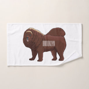 dessin de Chien Tibétain Mastiff