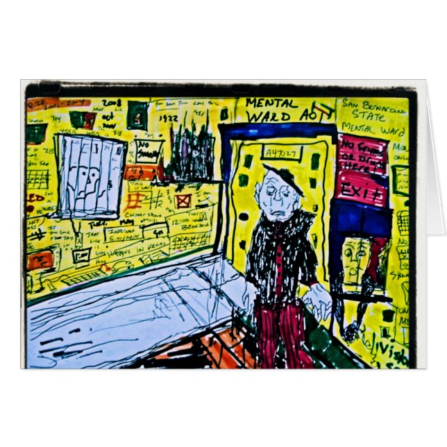 Dessin de garde mentale (Devant horizontal)