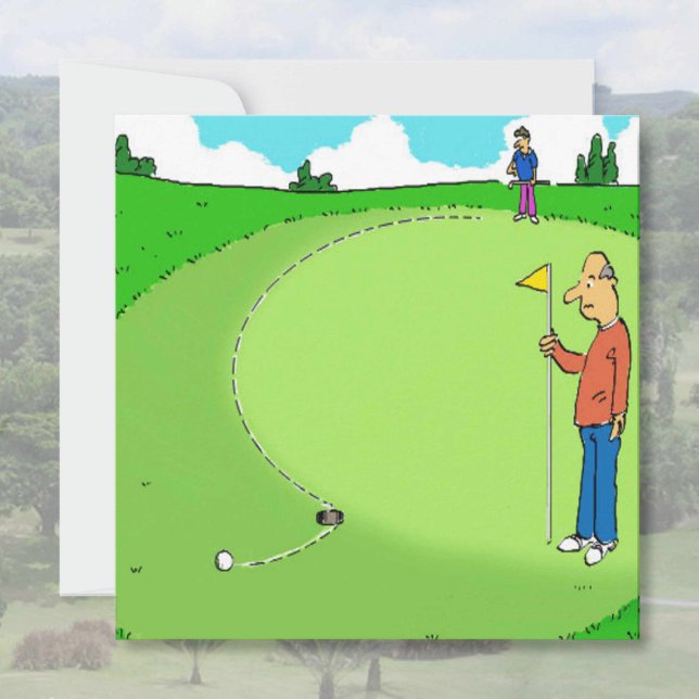 Dessin de Golfer's Missed Putt (Créateur téléchargé)