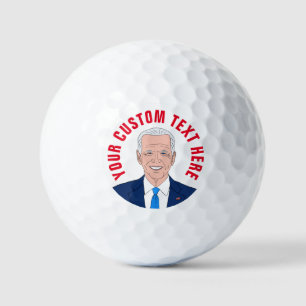 Dessin de Joe Biden image balles de golf personnal