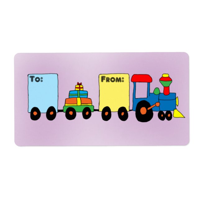 Dessin de jouets de dessin Étiquette (Devant)