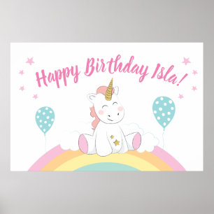 Dessin de la soirée Unicorn, affiche de la licorne