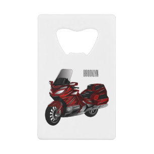 Dessin de moto de tourisme
