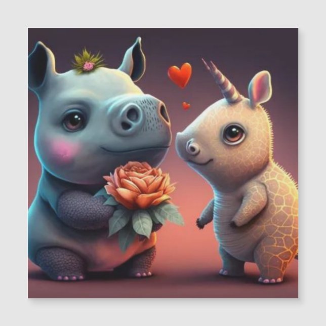 Dessin de Saint Valentin sur mesure (Devant)