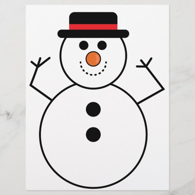 Dessin de Snowman (Devant)