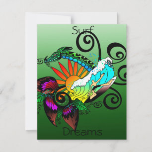 Dessin de Surfer Dude