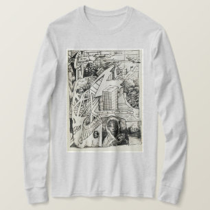 Dessin d'encre "Modern Warfare" T-shirt Basic