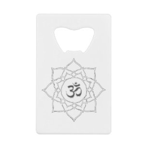 Dessin des symboles Lotus Flower Om