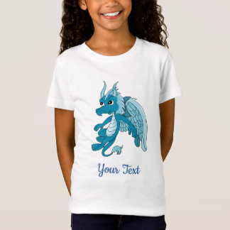 Dessin du dragon bleu T-Shirt