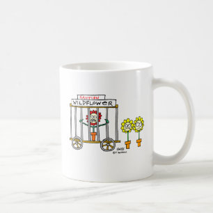 Dessin fleur sauvage Drôle Gardener Novelty Mug