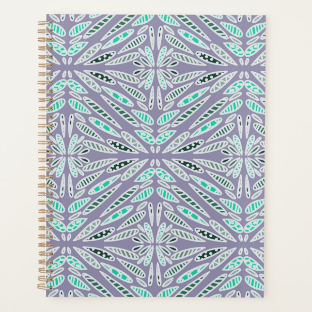 Dessin funky floral géométrique  (Devant)