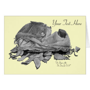 Dessin humoristique de la vie morte