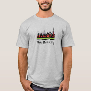 Dessin/illustration de T-shirt New York