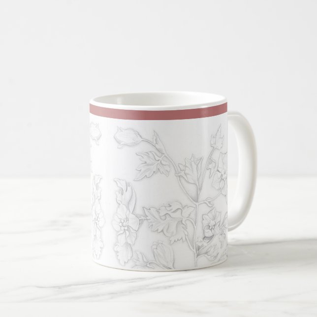 Dessin Mughal sur un mug classique (Devant droit)