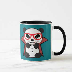 Dessin Panda Bear Vampire Mug - Panda Lover Cadeau