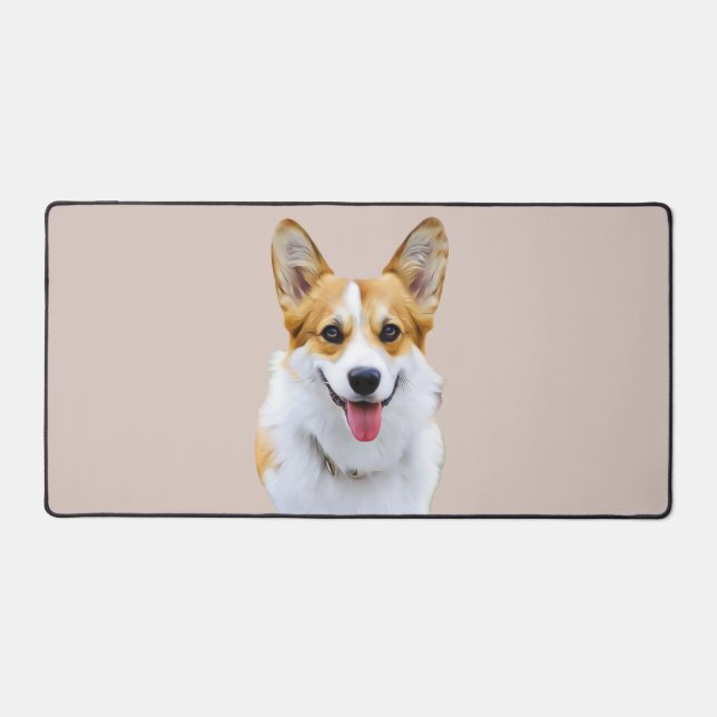 Dessin personnalisé Welsh Corgi Dog (Recto)