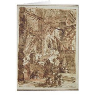 Dessin préparatoire pour le numéro de plaque VII