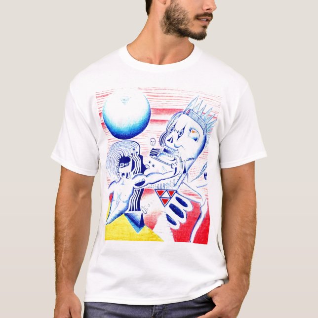 Dessin : Révélation du roi mort - T-Shirt (noir) (Devant)
