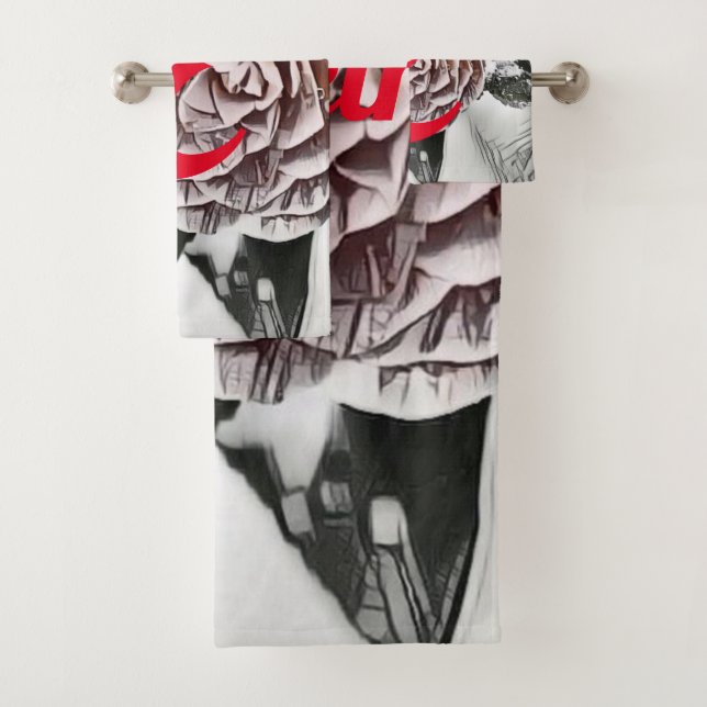 Dessin Rose de neige congelée (En situation)