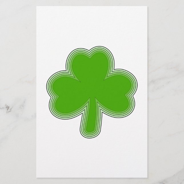 Dessin Shamrock De Saint Patrick (Devant)