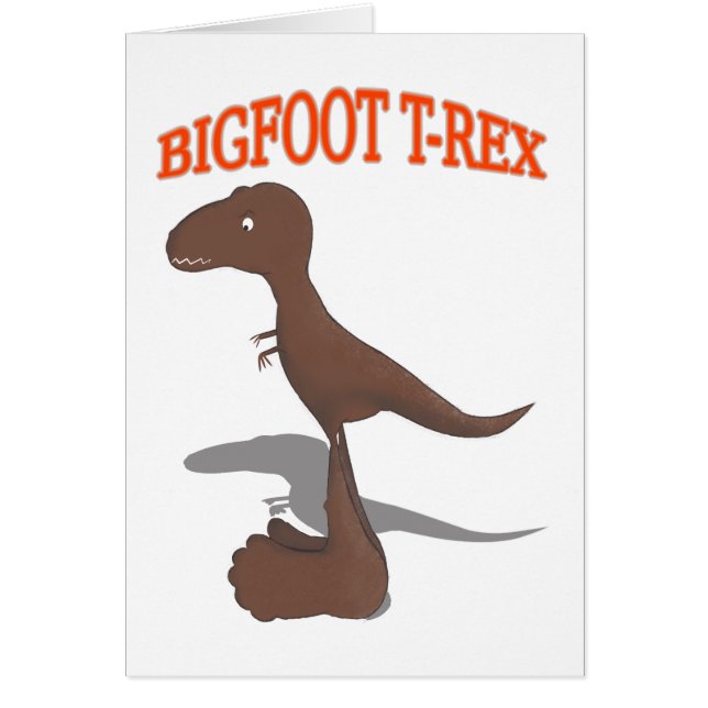 Dessin T-Rex Bigfoot (Devant)