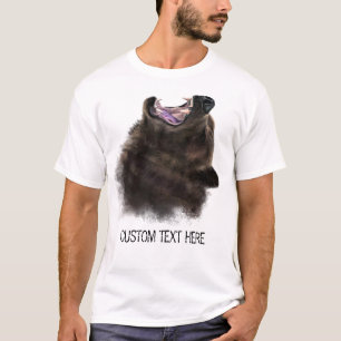 Dessin T-shirt de l'ours - Votre texte