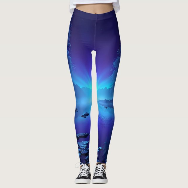 Dessiner la force à partir de l'ombre Leggings (Devant)