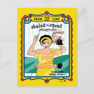 Dessinez la carte postale Line_B_