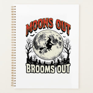 Dessins De Sorcière Halloween Vintage Moons Out Br