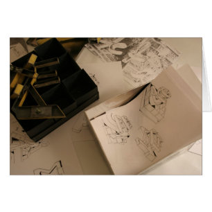 Dessins et lettres métalliques des Jeux du bâtimen