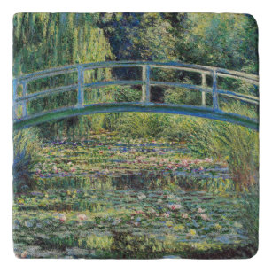 Dessous-de-plat Claude Monet - Etang Lily et Pont Japonais