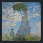 Dessous-de-plat Claude Monet - La Promenade, Femme avec un Parasol<br><div class="desc">La Promenade,  Femme avec un Parasol / Madame Monet et son fils / La Promenade / La Femme a l'ombrelle - Claude Monet,  1875</div>
