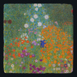 Dessous-de-plat Gustav Klimt - Jardin des fleurs<br><div class="desc">Jardin aux fleurs - Gustav Klimt en 1905-1907</div>