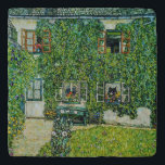Dessous-de-plat Gustav Klimt - La Maison de Guardaboschi<br><div class="desc">Maison de Guardaboschi / Maison à Weissenbach du lac Attersee - Gustav Klimt,  Huile sur toile,  1912</div>