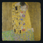 Dessous-de-plat Gustav Klimt - Le baiser<br><div class="desc">The Kiss / Der Kuss - Gustav Klimt en 1907-1908</div>