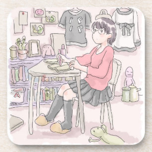 DESSOUS-DE-VERRE さ に ご く じ