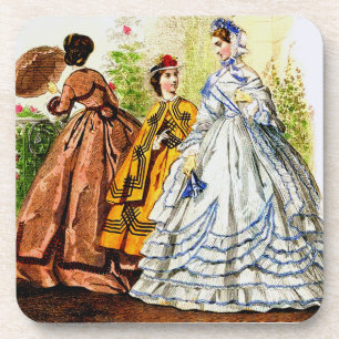 Dessous-de-verre 1863 Journal Des Jeunes Personnes