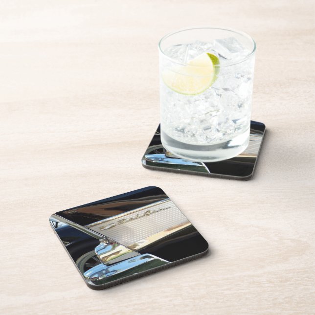 Dessous de verre 1957 d'aileron de queue de Bel (Côté Droit)