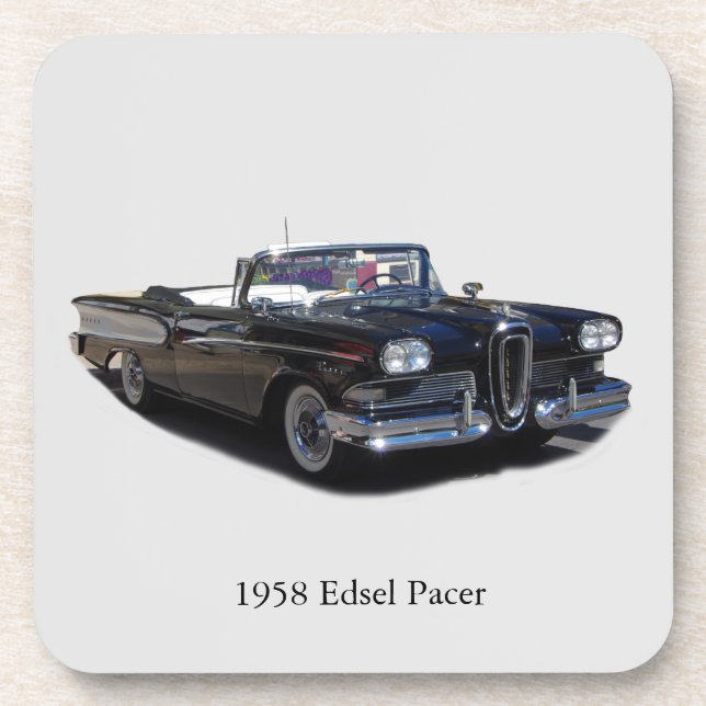 Dessous-de-verre 1958 Edsel Pacer coaster set (Devant)