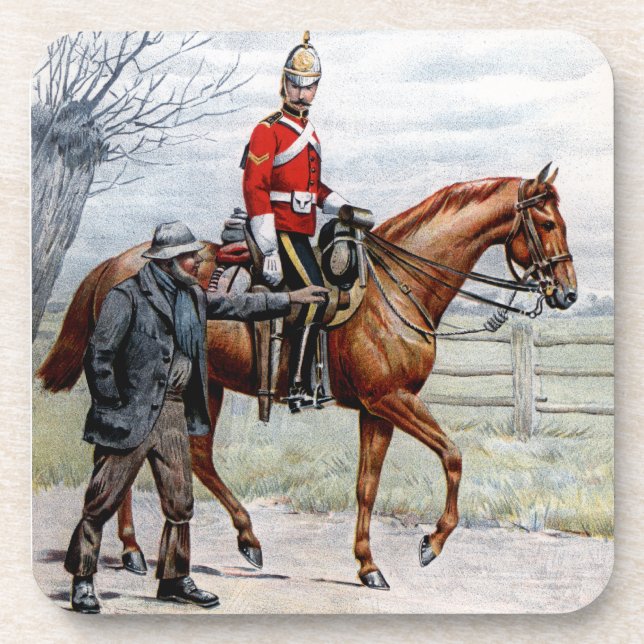 Dessous-de-verre 1er Royal Dragoons (Devant)