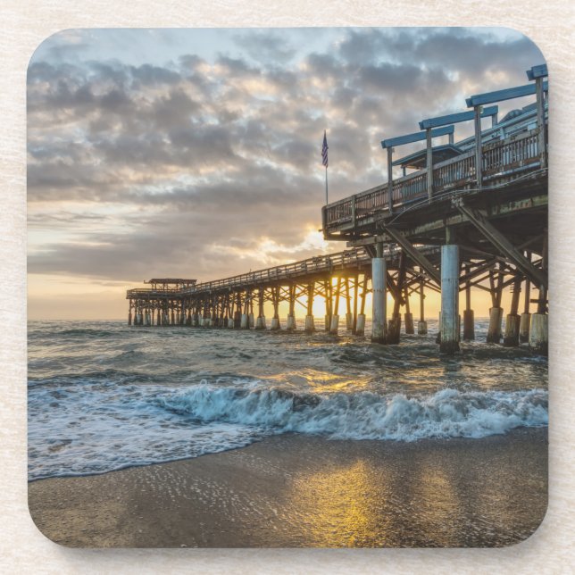Dessous-de-verre 1er Sunrise 2017 Cocoa Beach (Devant)