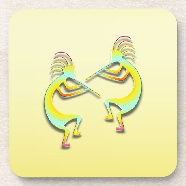 Dessous-de-verre 2 Kokopelli #86 (Devant)