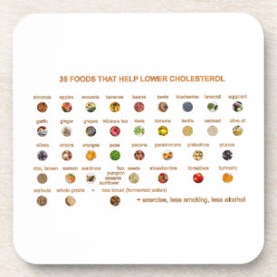 Dessous-de-verre 35 Meilleurs aliments qui aident à réduire le chol