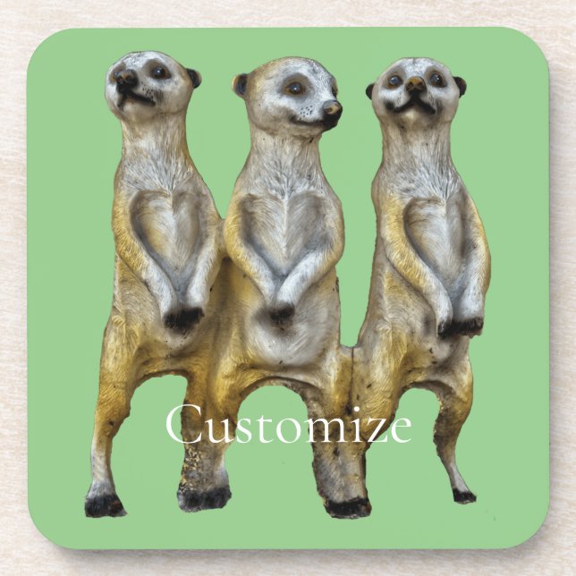 Dessous-de-verre 3 Meerkats debats Thunder_Cove (Devant)