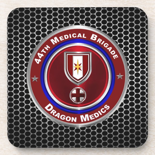 Dessous-de-verre 44e Brigade médicale Dragon Medics (Devant)