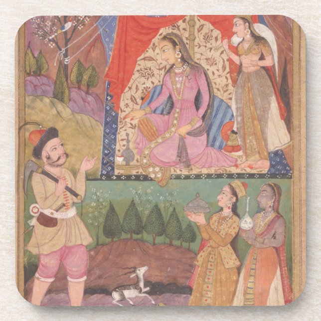 Dessous-de-verre 48.6/2 le folio 138 Farhad raconte ses aventures à (Devant)