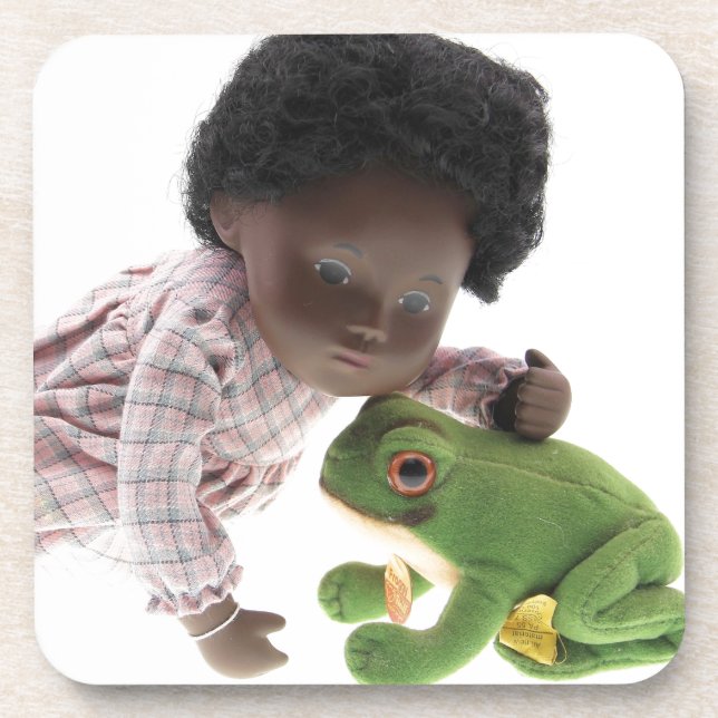 Dessous-de-verre 519 Sasha Cara Black  Baby Untersetzer (Devant)